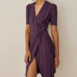 Reformation Laurent wrap dress